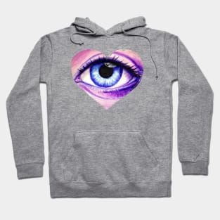 Angel eye - a reflection from the heart Hoodie